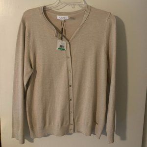 Calvin Klein Cardigan (new with tags)